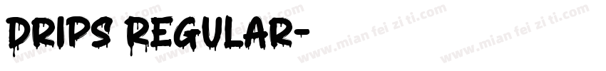 Drips Regular字体转换